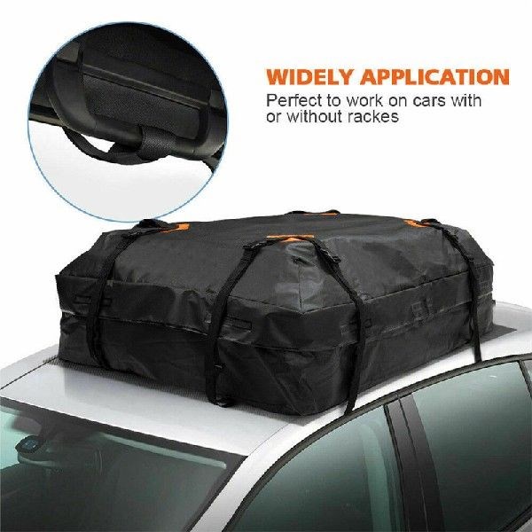 112X84X44cm Universal Waterproof Car Roof Top Rack Carrier - 图1