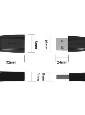 Vention USB 2.0 Cable USB3.0 Extension Extender Male To Fem