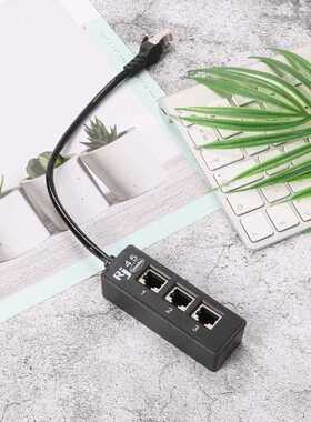 CATS Ethernet Cable Splitter Adapter Cable 1 Male To 4 Femal