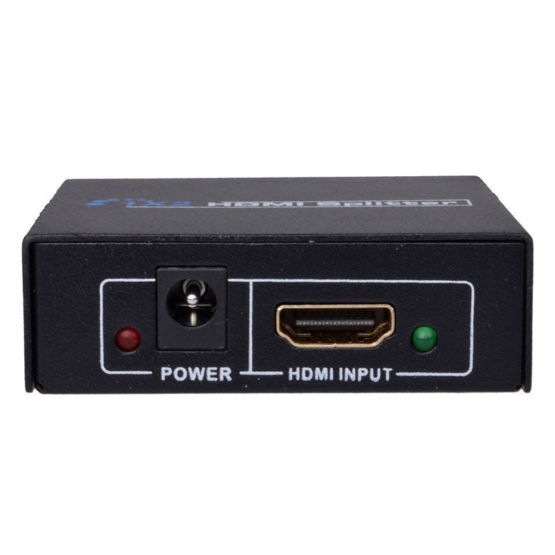 HDMI Spliter 2 Port 1.3Hdmi Splitter 3D 1x2 HDMI Switch+ DC-图0