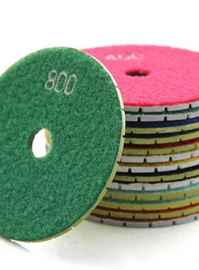 Diamond Wet 7-Step Polishing Sanding Grinding Pads 7 Pcs Set