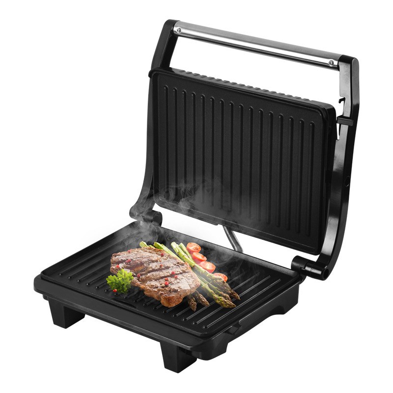 Electric Mini Sandwich Maker Grill Panini Non-Stick Pan Waff - 图0