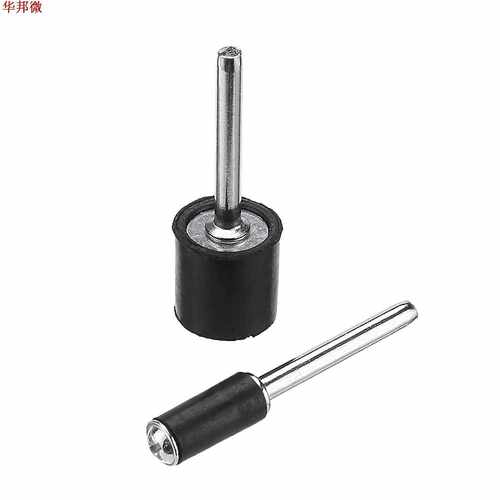 12pcs 1/8 Inch Shank Sanding Drum 12.7mm 6.3mm Rubber Mandre - 图2