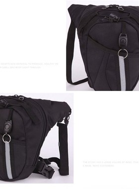 Multi-functional men's crossbody riding waterproof pockets M