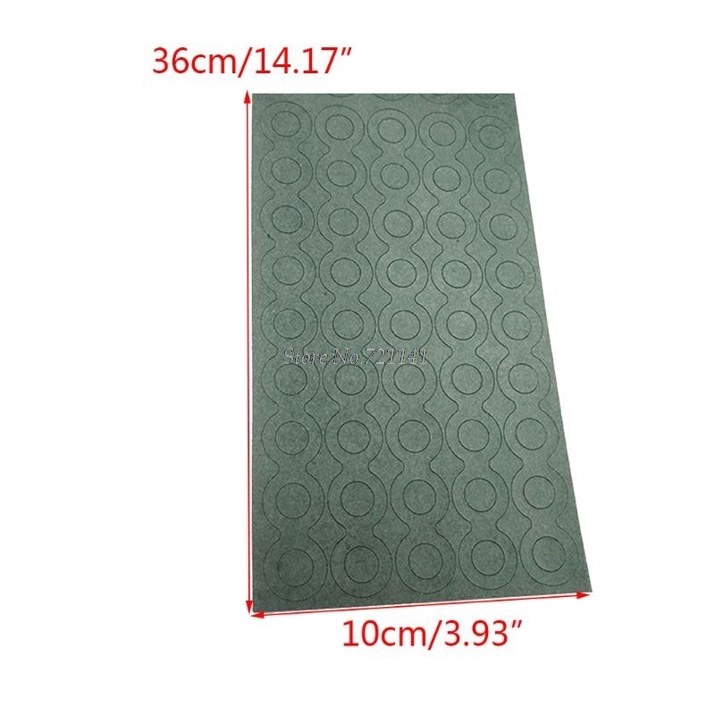 10 PCS 9x 18650 Li-ion Battery Insulation Gasket Barley Pape - 图0