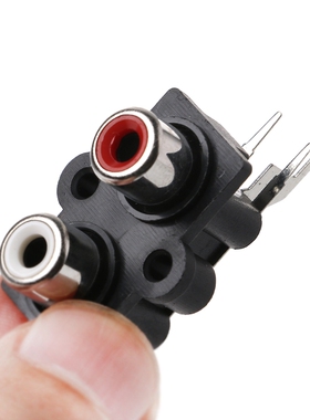 10 Pcs 2/4/6 Hole RCA Female Pin Jack Stereo Audio Video AV