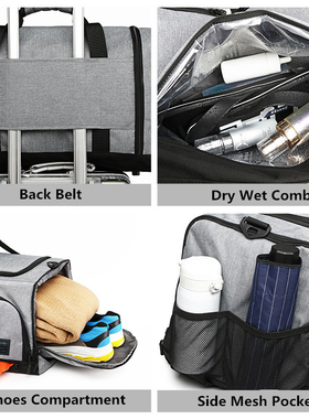 XC Gym Bag Multifunction Men's Gym Sports Bag Large Trav