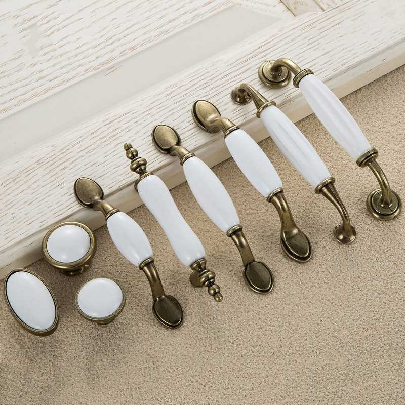 Antique Door Handles for Kitchen Cabinets Knobs and Handles - 图0