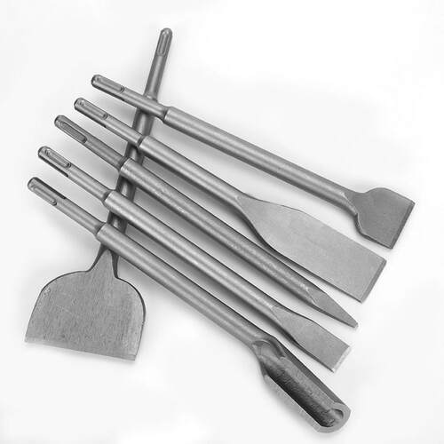 Useful hand Tool set 6pcs Hammer SDS Plus Drill Chisel Set - 图2