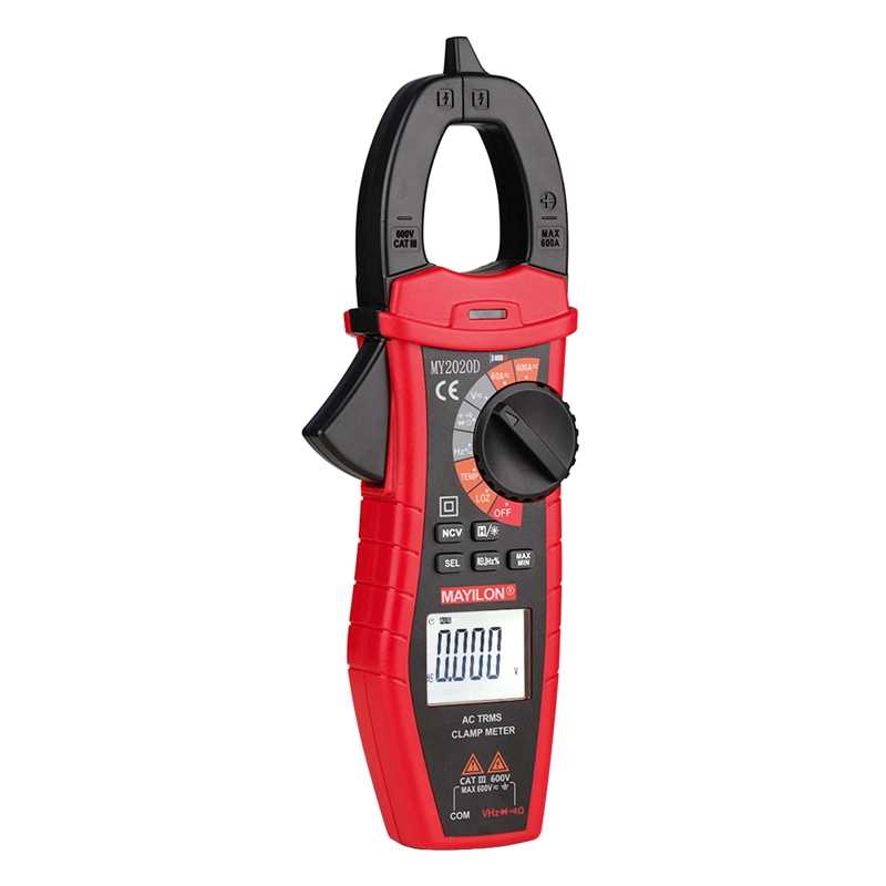 MY2020D Clamp Multimeter 6000 Counts Auto Range LCD Digital - 图1