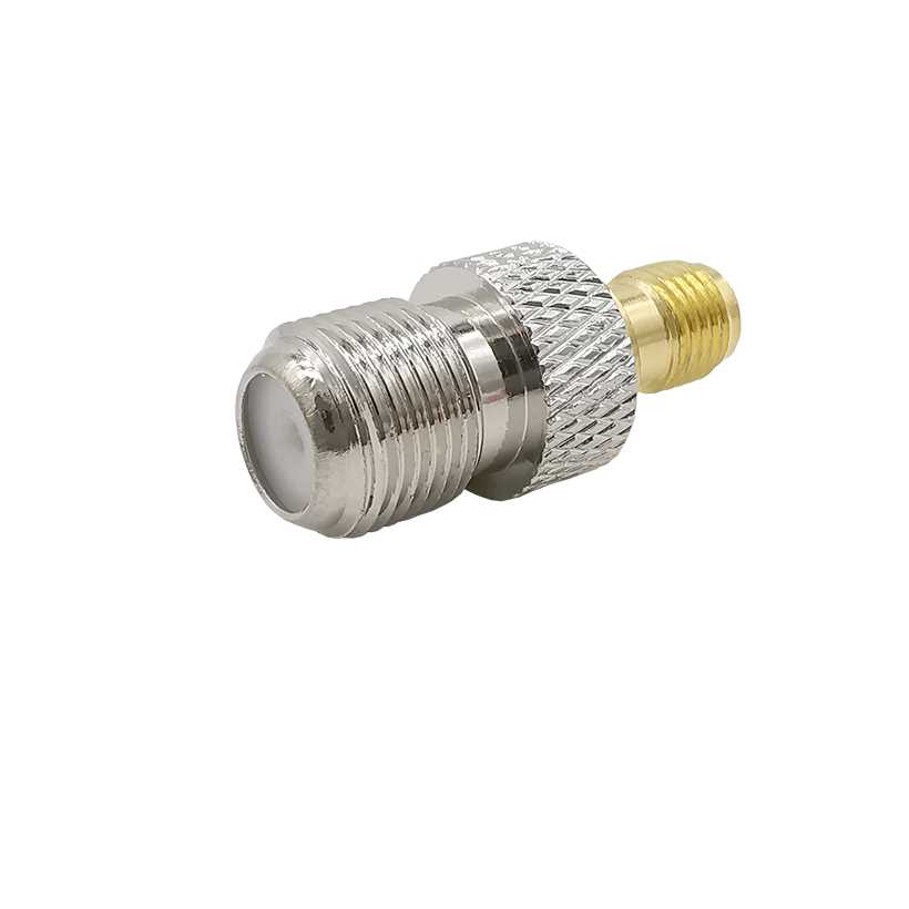 1Pcs SMA Female to F Female Jack Straight RF Coaxial Coax Ad - 图2