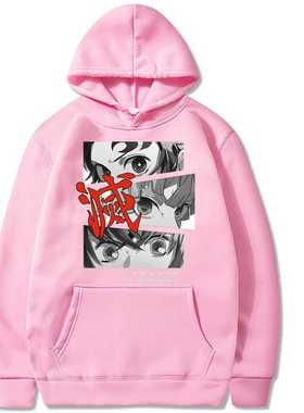 Demon Slayer Hoodies Men's Hoodies Sweatshirts Long