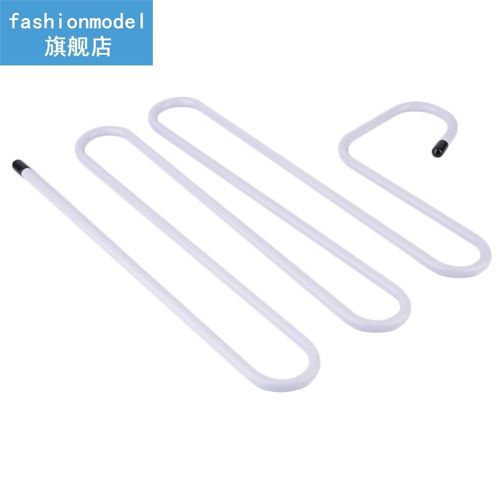 5 Layers Clothes Hanger Rack Metal Pants Ties Hanger Space S-图1