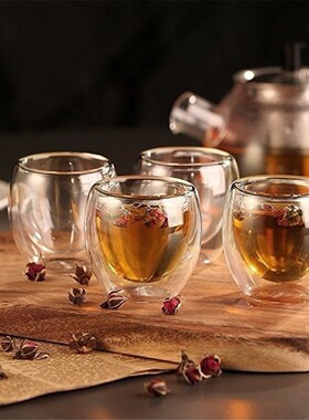 New  Heat-resistant Double Wall Glass Cup Beer Espresso Coff