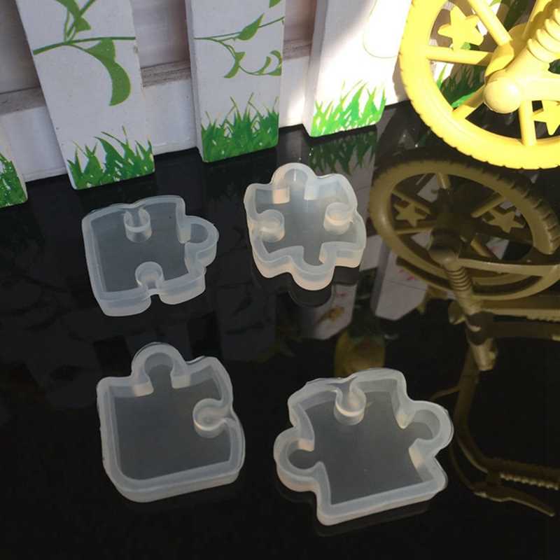 Jigsaw Puzzle Mold Silicone Can Be Assembled Full-Page P - 图0