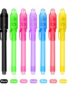 5 PCS/set Secret Pen Birthday Party Invisible Ink Pen With