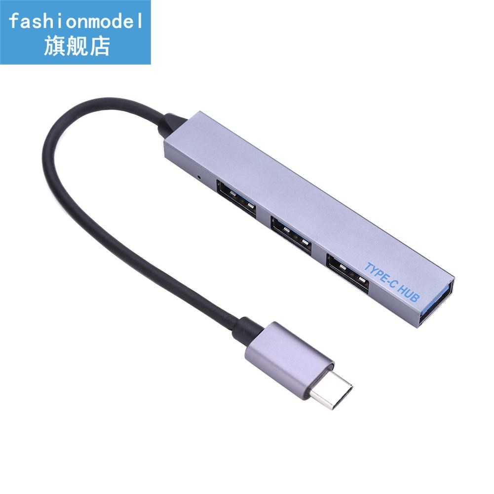 Durable Adapter Cable Multi-function USB Type C USB 3.1 to 4 - 图0