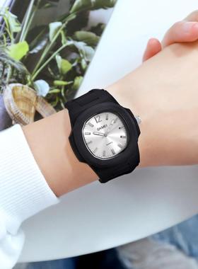 SKME Casual quartz Men's Clock 3Bar Waterproof Sport Wat