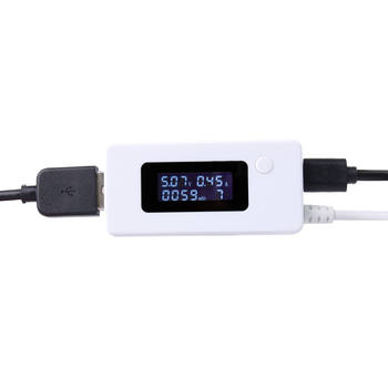 LCD USB Charger Capacity Current Voltage Tester Meter For ph