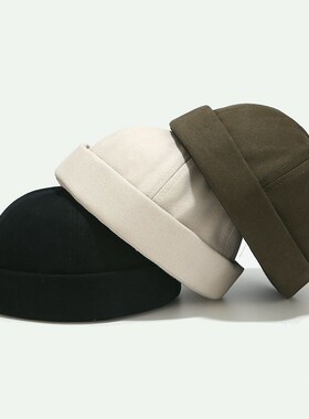 New Spring Brimless Hats Hip Hop Beanie Skullcap Street Knit