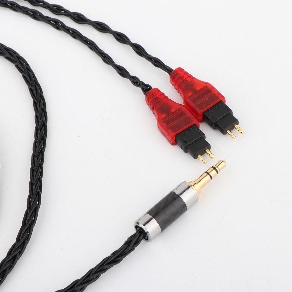 Preffair 8 Core Balanced Pure Silver Plated Earphone Cable F - 图1