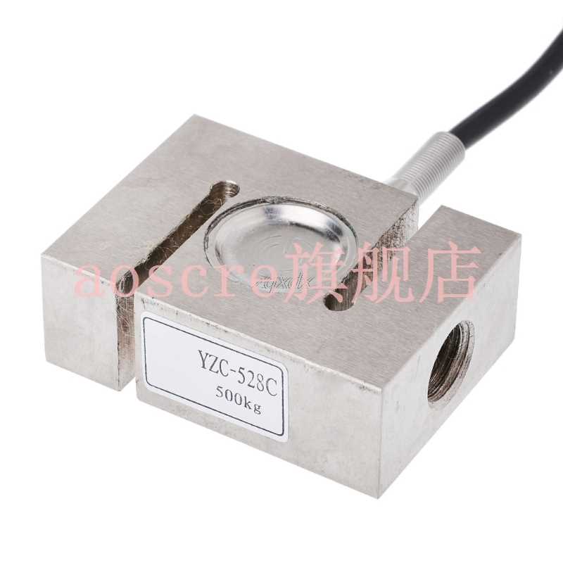 500kg Beam Load Cell Force Measuring Sensor S Type Alloy Ste - 图0