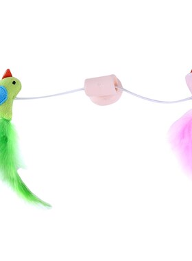 New  Toys Interactive Bird Design Toy Teaser Wand Window