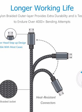 Micro USB Charger Cable for huawei honor mate 10 lite mate