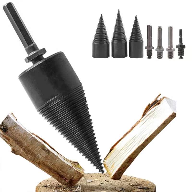 Home Outdoor Wood Chopping Drill Bit Firewood Machine Drill - 图1