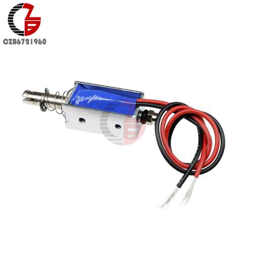 JF 0530B Push and Pull Type Linear Solenoid Electromagnet O - 图1
