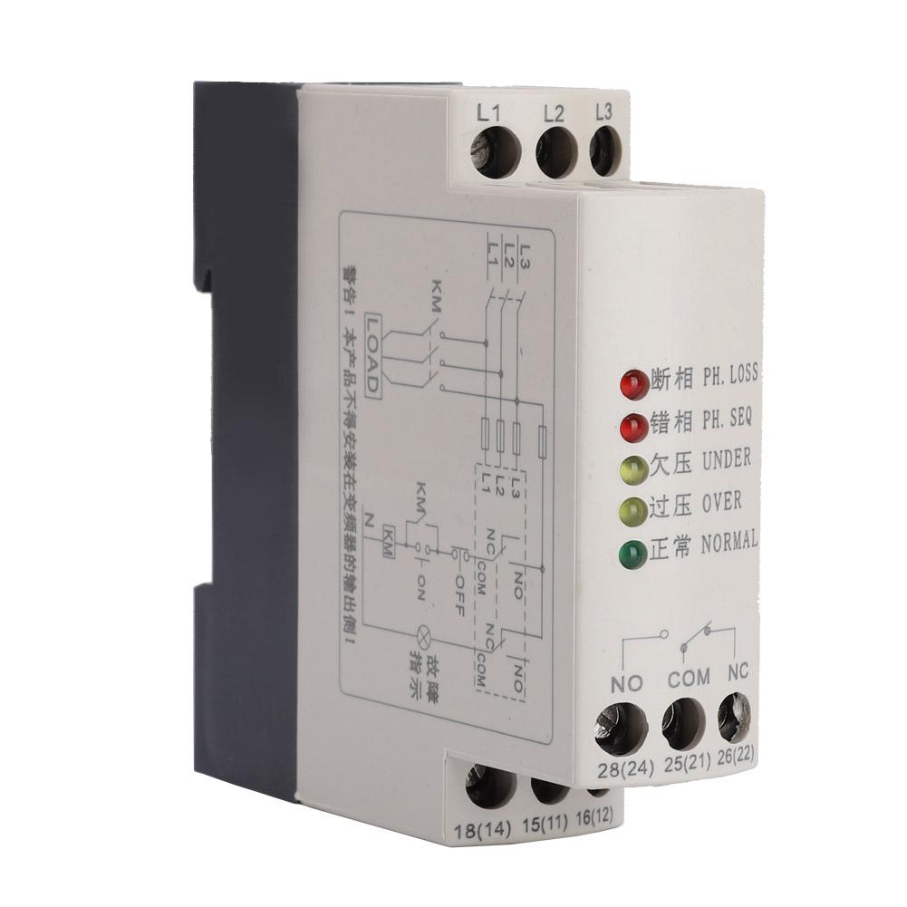 voltage relay JVRD-380 Phase Sequence Protection Relay Monit-图3