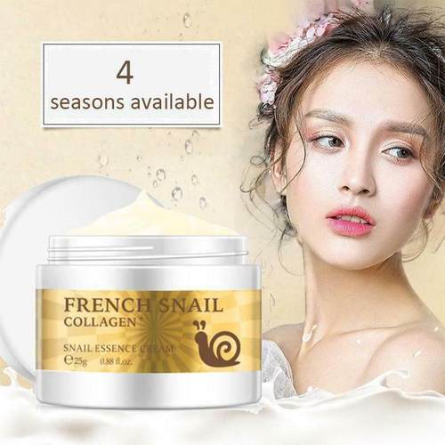 Facial Skin Care Set Snail Collagen Face Cream 24K Gold Seru - 图2