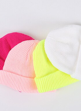 Men Fashion Knitted Hats Boy Skullcap Male Beanie Winter Ret