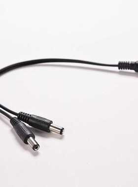 DC CCTV Power Splitter Cable 5.5x2.1mm 1 Female to 2.1mm 2 M