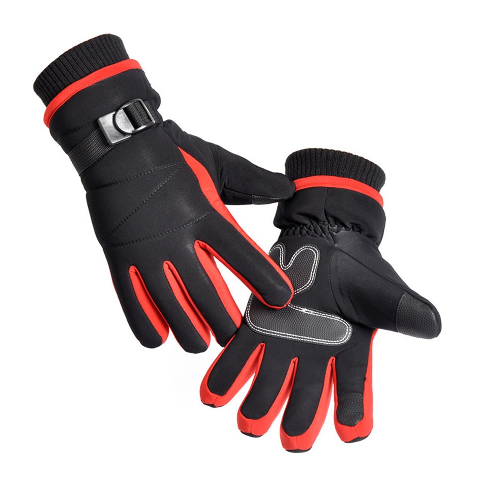 New Men's Ski Gloves Snowboard Gloves Snowmobile Motorcycle - 图0