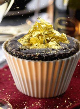 Multifunctional Edible Cake / Inedible Nails Decorative Gol