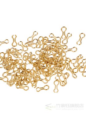 100pcs Sinker Eyes Eyelets Fishing Loops Swivels Wire Eye  M