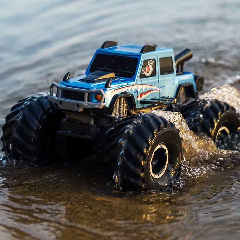 大马力水陆两栖遥控汽车越野车四驱漂移特技攀爬赛车男孩儿童玩具,淘宝优惠券,粉丝福利购,淘宝优惠卷