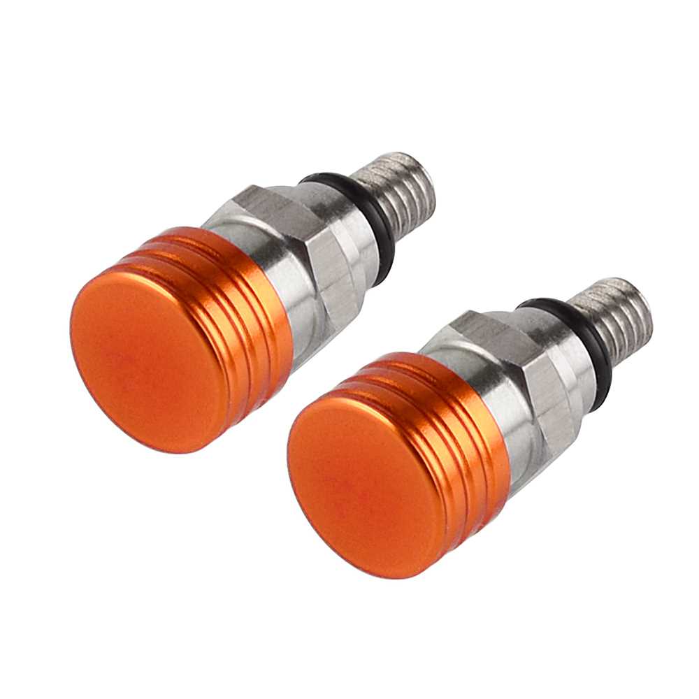 M4x0.7 Fork Ar Bleeder Valves For KTM 50 65 85 125 144 150 - 图2