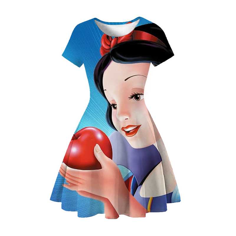 2022 Short Sleeve Dress For Girl Kid Clothes 1 2 3 4 5 6 7 8 - 图2