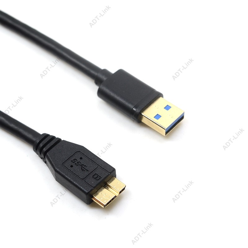 USB 3.0 Cable USB Extension Cabo USB 3.0 Male To Micro B Ma - 图0