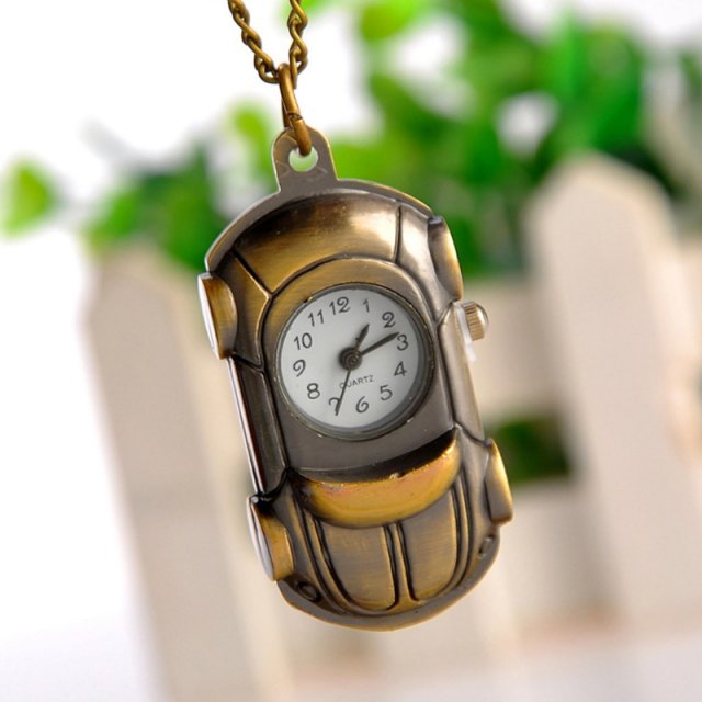 Antique Watch with Long Chain Hang Watch Necklace Watch for - 图0