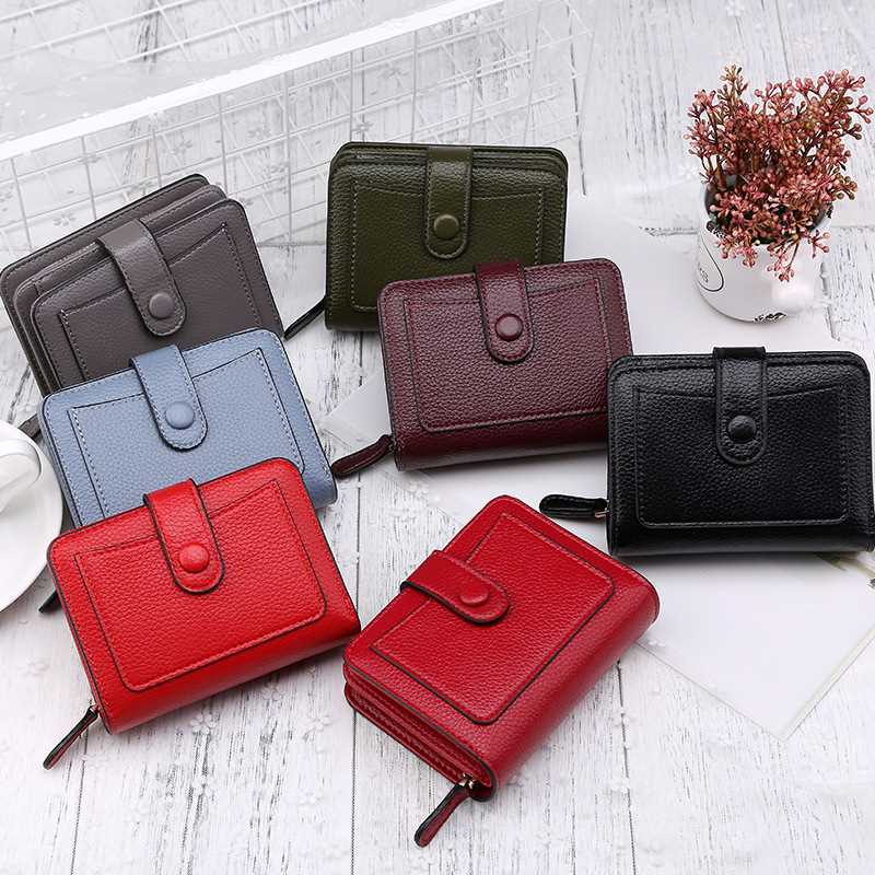 Women Wallets 2022 New Luxury Brand Red Black Small Mini Coi - 图3