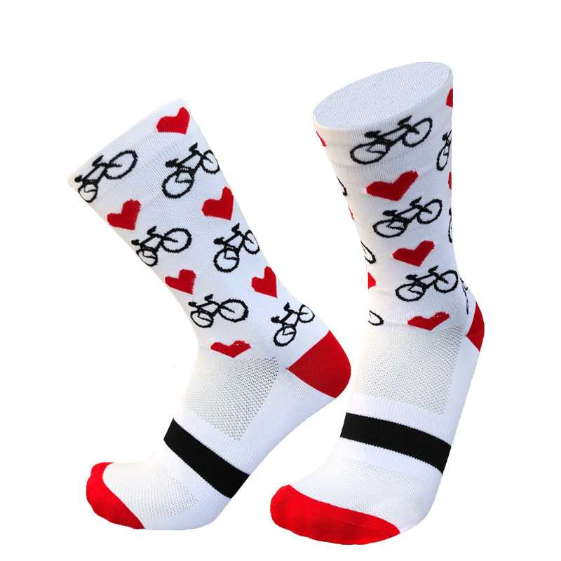 New Professional Sport Pro Cycling Socks Men Women Compressi - 图0