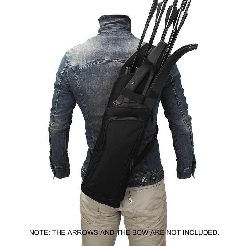 Arrow Quiver justable Archery Bag Hunting Back Arrow Quive - 图0