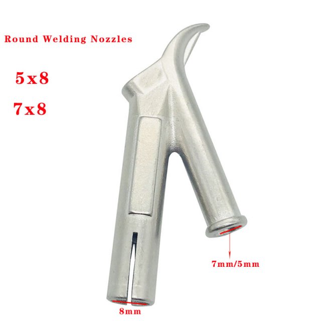 Round Shape Welding Mouth Nozzles Speed Welder Nozzle For PV - 图0