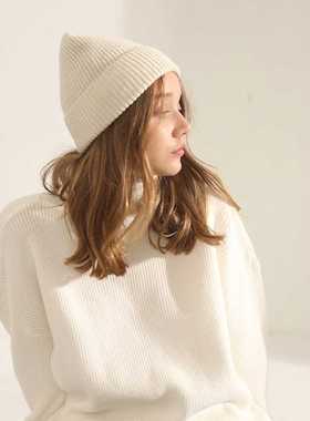 Hat customized LOGO Printing Warm Fashion Women Winter Knit