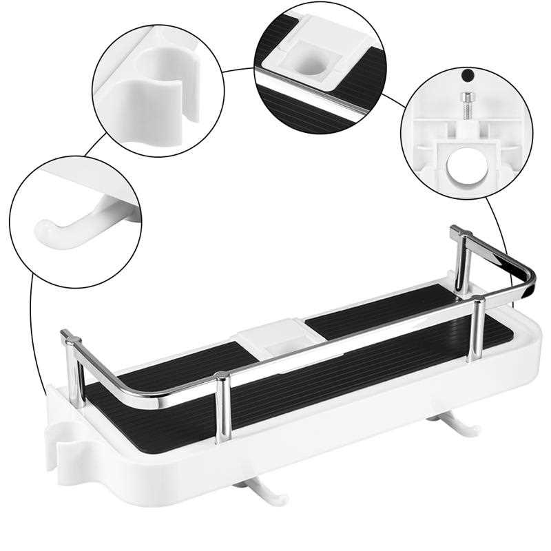 Sink Sponge Dish Washer Hanging Storage Drain Rack Bathroom-图2