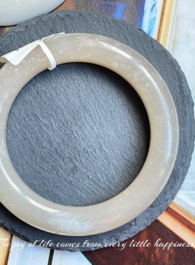 和田玉手镯首饰特色料大圈手镯