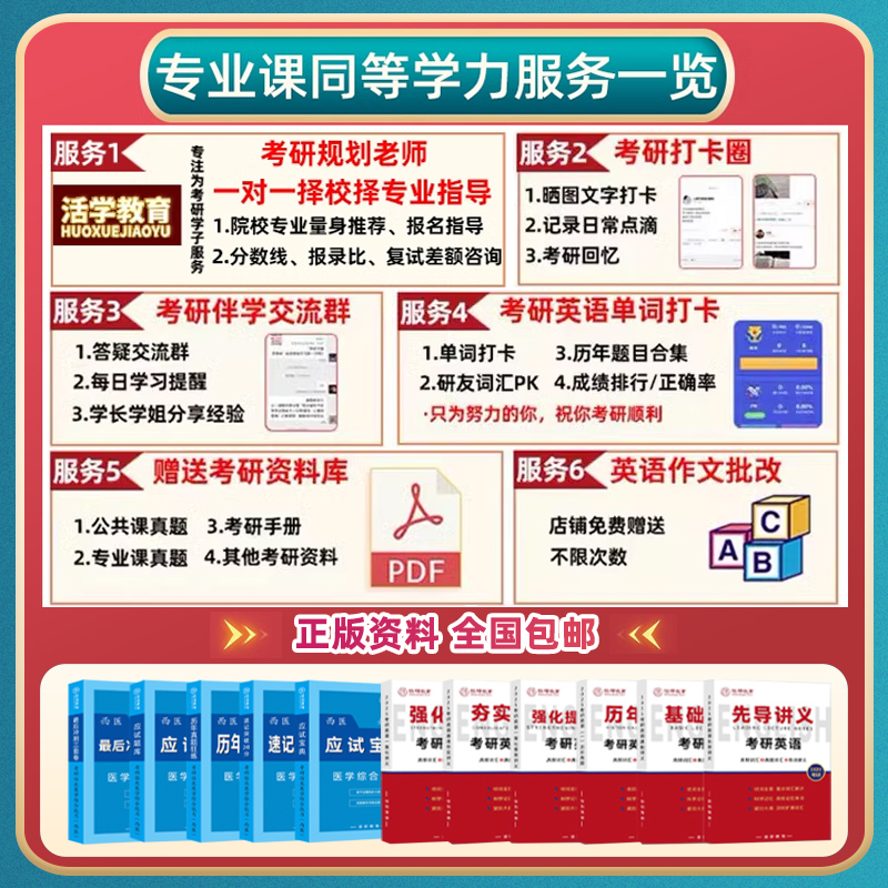 西医综合同等学力申请硕士2025网课临床医学同等学历申硕视频课程-图2